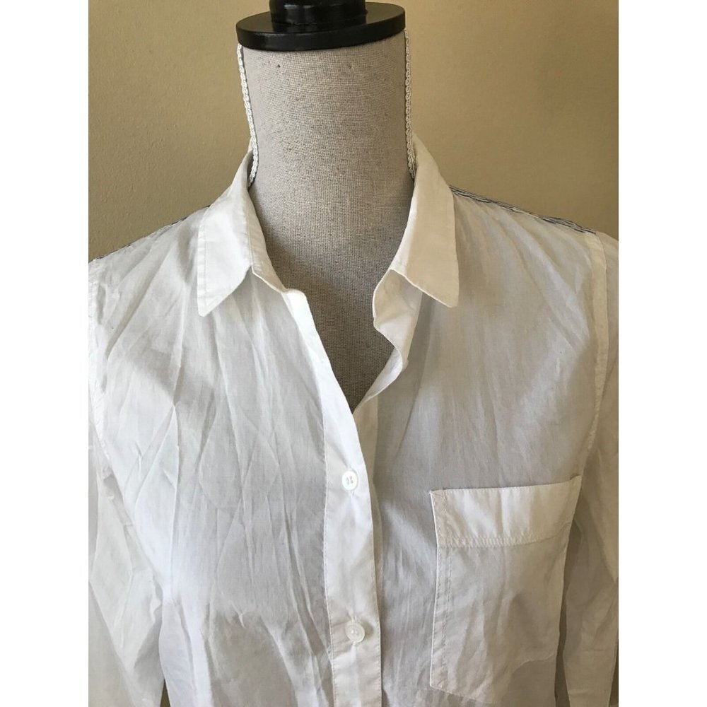 madewell item 01028 stripe polka dot contrast - Picture 3 of 10